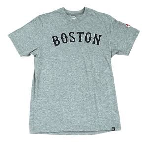'47 Brand Boston Red Sox Slate Grey Franklin Fieldhouse Tee T Shirt Sz Small